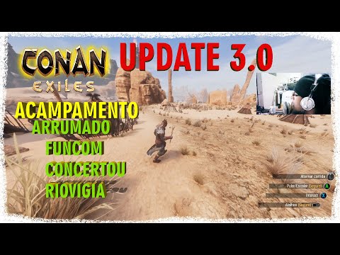 CONAN EXILES A FUNCOM ARRUMANDO LUGARES, RIOVIGIA AGORA ESTA ARRUMADO