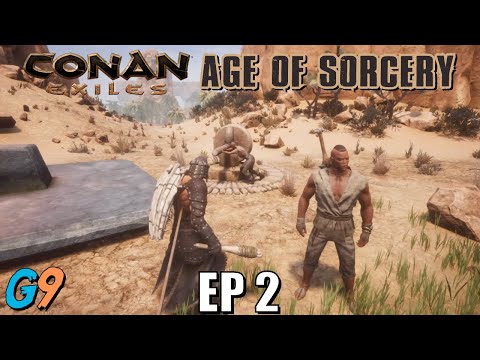 Conan Exiles Age of Sorcery EP2 – Taming Animals and Thralls