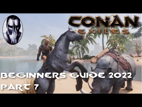 Conan Exiles – Beginner's Guide 2022 – Part 7: Horse & Rhino Mounts