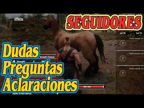CONAN EXILES | COMO FUNCIONAN LOS SEGUIDORES | Preguntas y respuestas | Directo de Funcom