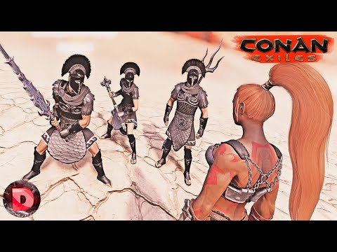 Conan Exiles КАКОЕ ОРУЖИЕ ДАВАТЬ РАБАМ