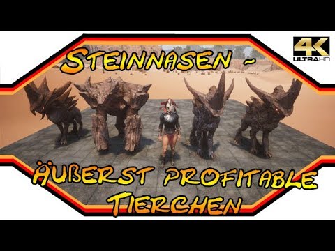 Conan Exiles ★ Steinnasen – äußert profitable Tierchen ★ Guide [4k]