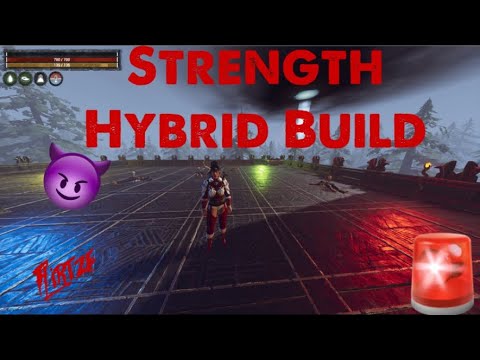 Conan Exiles – Flirtze Strength Hybrid Build !!! Actual Combat Usage
