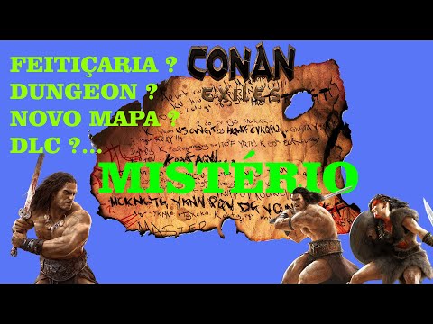 CONAN EXILES: FUNCOM MOSTRA PERGAMINHO MISTERIOSO NO TWITTER, FEITIÇARIA? , NOVO MAPA? DUNGEON?