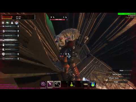 Conan Exiles PVP 1v3 base defence
