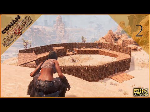 Conan Exiles T5 (Age of Sorcery) #2 🛑EL OCTÓGONO🛑 y Bancos de Trabajo. Gameplay Español
