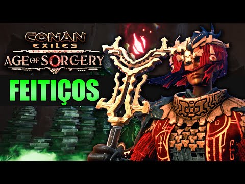 CONAN EXILES – TESTEI OS FEITIÇOS DO UPDATE 3.0 AGE OF SORCERY