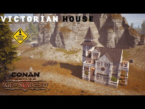 Conan Exiles: Victorian House (Speed Build/ No Mods)
