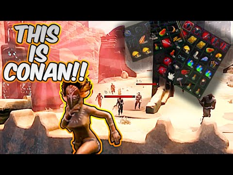 Conan Is Wild! – Conan Exiles Official Solo PVP 3.0 #2