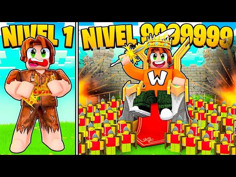 ¡Conseguí un EJERCITO GIGANTE en ROBLOX!!! 👑😝 | Idle Heroes Simulator