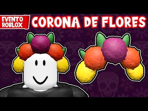 CONSIGUE CORONA DE FLORES GRATIS en ROBLOX | EVENTO TOMMY PLAY 💀🌺
