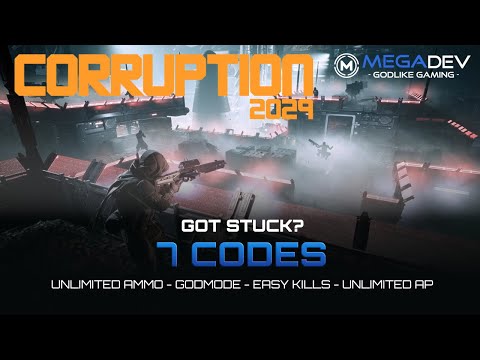CORRUPTION 2029 Cheats: Unlimited Ammo, Godmode, Easy Kills, … | Trainer by MegaDev