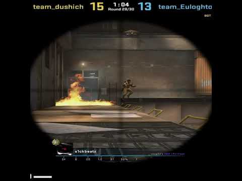 Counter Strike Global Offensive 4K 1v4 #Shorts