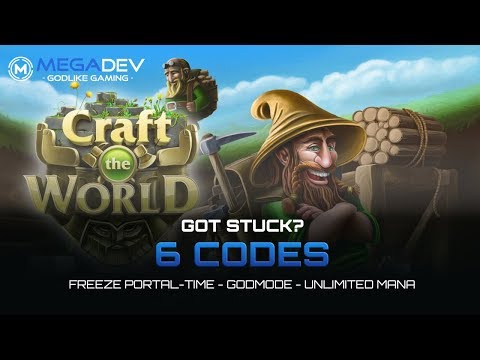 CRAFT THE WORLD Cheats: Freeze Portal-Time, Godmode, Max Items, … | Trainer by MegaDev