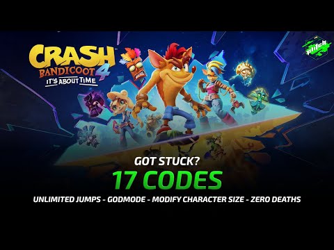 CRASH BANDICOOT 4 – IT’S ABOUT TIME Cheats: Unlimited Jumps, Godmode, … | Trainer by PLITCH