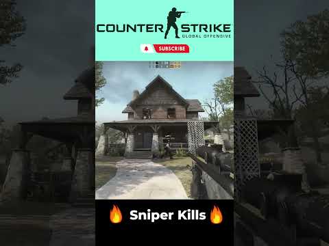 CS GO | Counter Strike Global Offensive | Sniper Kills | Team Match  | #shorts | Safehouse