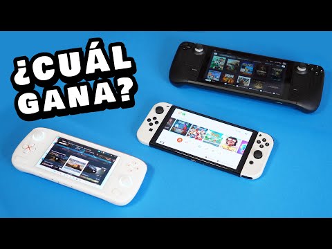 ¿CUÁLES SON LAS MEJORES CONSOLAS PORTÁTILES? 🔥 NINTENDO SWITCH vs STEAM DECK vs AYA NEO air