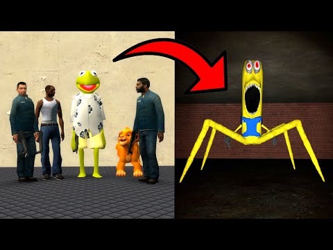 CURSED MINION NPC CHASES IN MAZE! – Garry's mod Sandbox