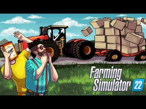 ВЕЗЕМ 40 ТОНН ОДЕЖНЫ И МЕБЕЛИ НА ПРОДАЖУ! ТЕХНИКА В ШОКЕ… FARMING SIMULATOR 22