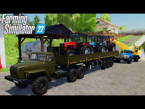 КУПИЛ НОВУЮ ТЕХНИКУ В КОЛХОЗ. FARMING SIMULATOR 22