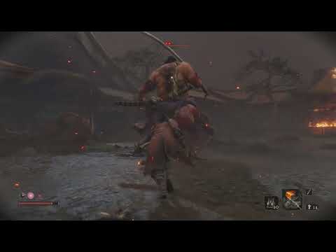 Побеждаем дзюдо пьяницу  (Sekiro: Shadows Die Twice)