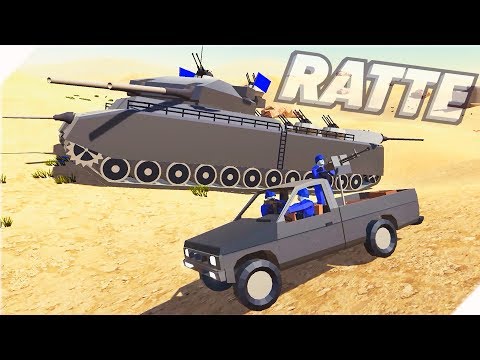Супер ТАНК МОНСТР – RATTE – Игра Ravenfield
