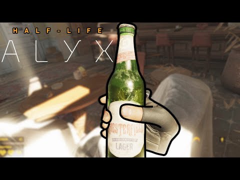 Физика жидкостей в Half-Life: Alyx