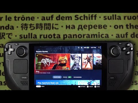 Я купил Steam Deck, чтобы играть в игры, не так ли?