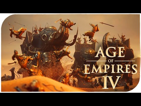 أيج أوف إمبايرز 4 | Age of Empires 4 | جاي يعسكر عندي🤣👍