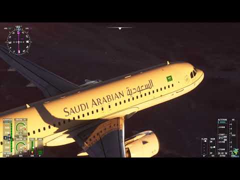 رحلة كاملة من المدينة المنورة إلى جدة [4k] –  Microsoft flight simulator 2020