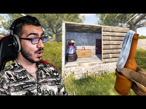 سرقت بيوت الناس في طور الهاردكور الجديد 😱  راست RUST Hardcore 🔥
