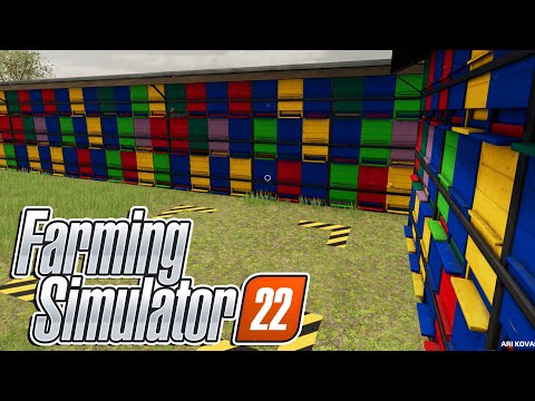 DAHA FAZLA BAL 🍯// Farming Simulator 2022 #36