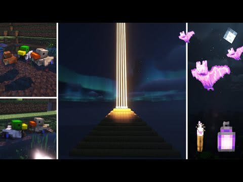 Daily Dose Of Minecraft Mods #5 | Big Beacons, Glow Bats, Untitled Duck Mod, Health Blast, and More!