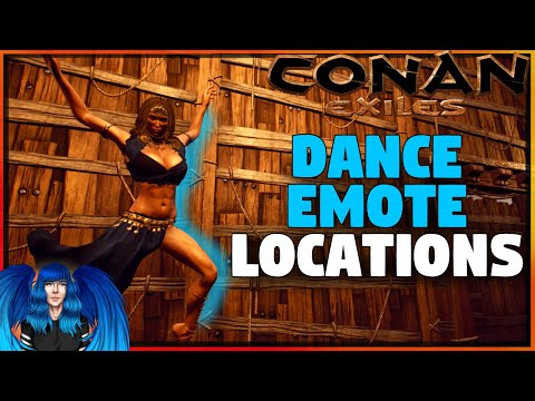 DANCE EMOTE LOCATIONS IN SIPTAH | Conan Exiles Isle Of Siptah |