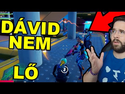 Dávid nem lőtt a Fortniteban 😂 | Fortnite BÉNA TRIÓ