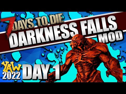 Day 1: Our Nightmare Begins!…7 Days to Die: Darkness Falls Mod