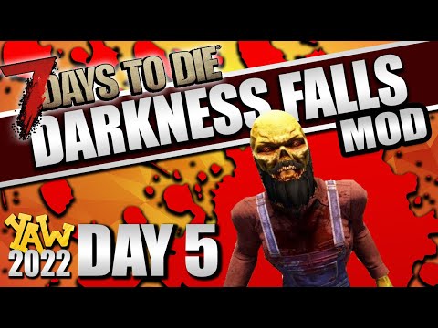 Day 5-1: Let's Visit a Farm… 7 Days to Die: Darkness Falls Mod