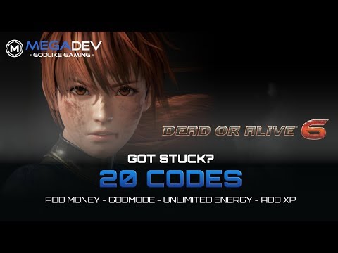 DEAD OR ALIVE 6 Cheats: Add Money, Godmode, Unlimited Energy, … | Trainer by MegaDev