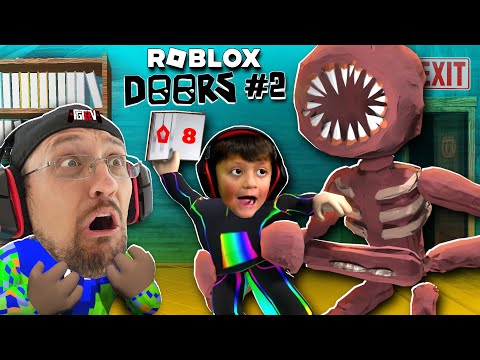 Dear ROBLOX Doors Monster, I Don't Like You!! 🚪 (FGTeeV Boss of Door 50 w/ Shawn the Beast)
