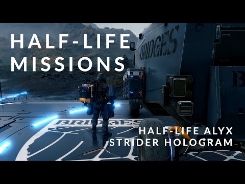 Death Stranding PC – How to get Half-Life Alyx Strider Hologram