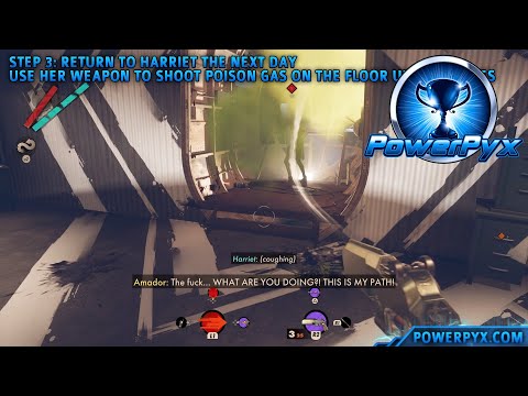 Deathloop – Judgement Day Trophy Guide (How to Defeat Harriet with Poisonous Gas)