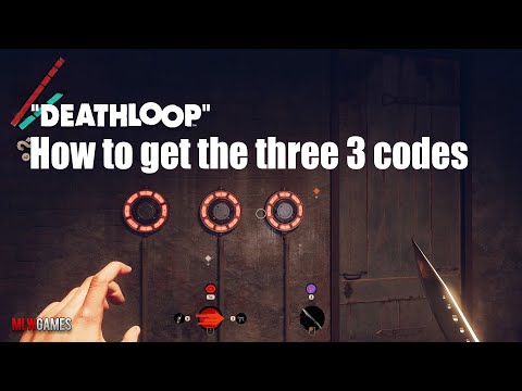 Deathloop three codes door in Updaam – All 3 The Pact of Smoke codes