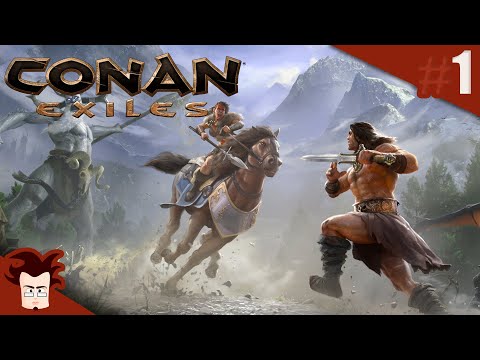Découverte des terres de l'exil | Part 1 | CONAN EXILE PVE MULTI | Gameplay FR