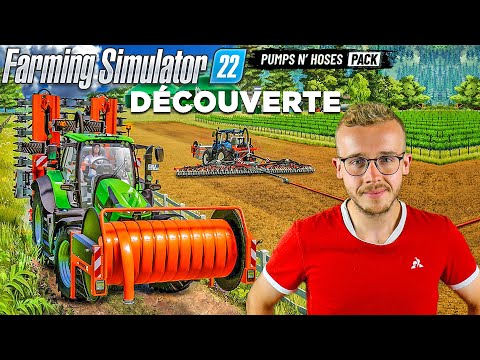 DÉCOUVERTE du DLC Pumps n' Hoses Pack DE FARMING SIMULATOR 22 !