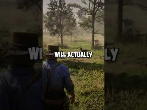 Did you catch this in Red Dead Redemption 2? #shorts