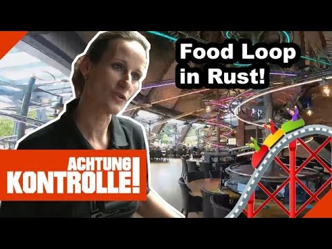 Die Teller fliegen durch den Looping! 🎢 Das Food-Loop in Rust |1/2| Kabel Eins | Achtung Kontrolle