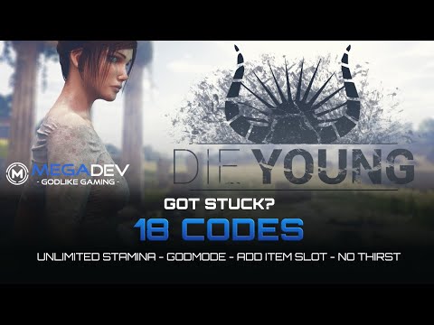 DIE YOUNG Cheats: Add Item Slot, Godmode, Free Crafting, … | Trainer by MegaDev
