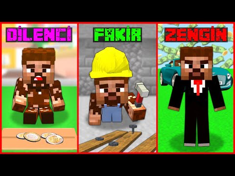 DİLENCİLİKTEN ZENGİNLİĞE DOĞRU ARDA'NIN HAYATI! 😂 – Minecraft