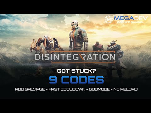DISINTEGRATION Cheats: Salvage, Upgrade Points, Godmode, No Cooldown, … | Trainer by MegaDev