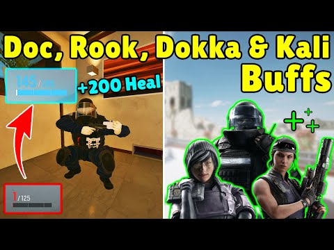 Doc Just Got His BIGGEST BUFF EVER! | NEW Rook Rework & Other Buffs – Rainbow Six Siege